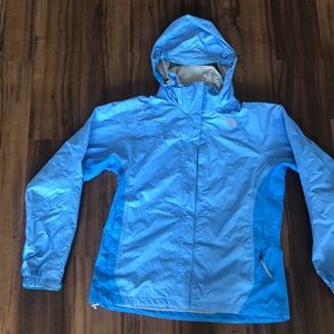 North Face BABY Blue HyVent Water Proof Jacket